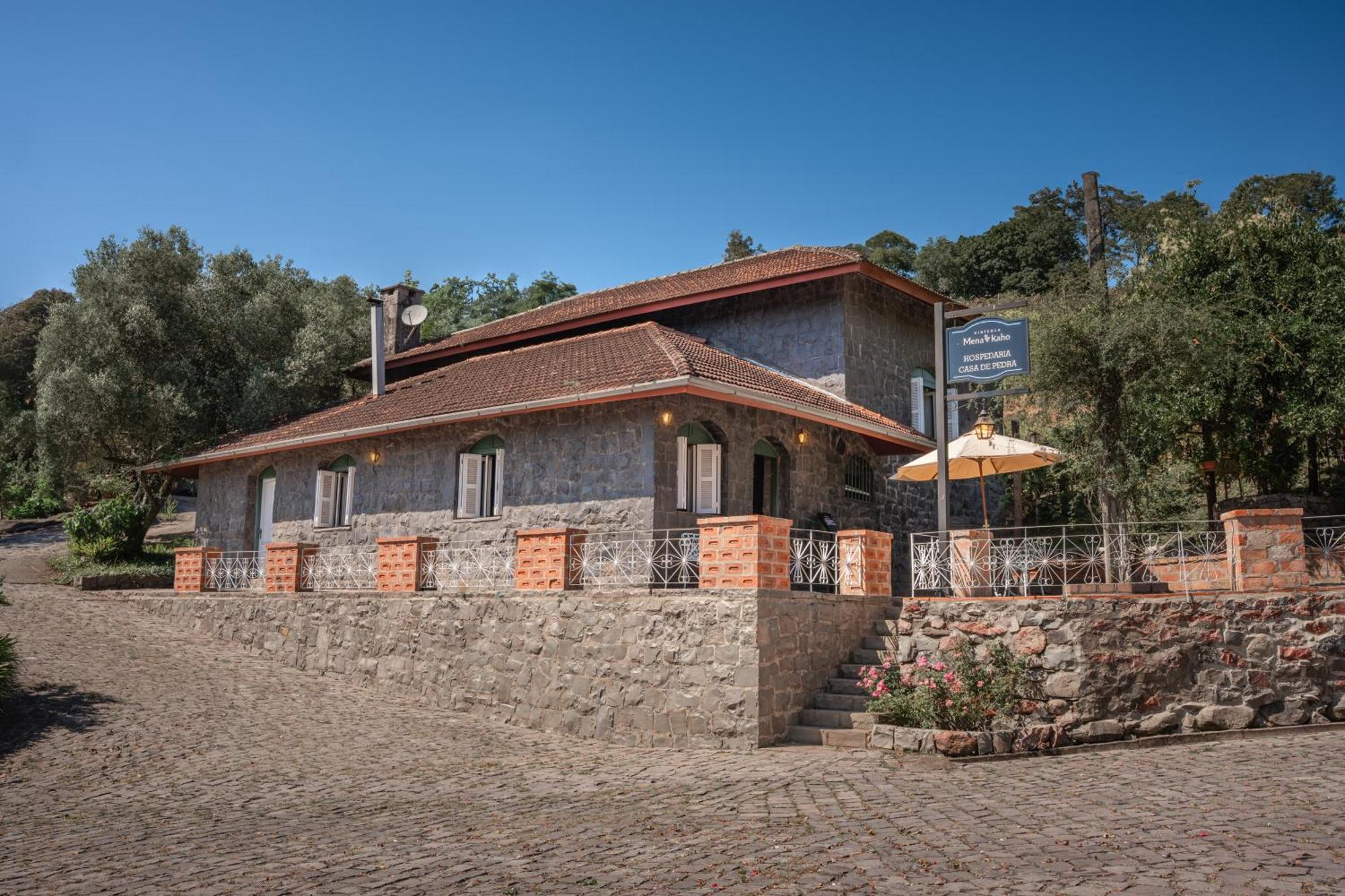 Willa Casa De Pedra Mena Kaho Bento Gonçalves Zewnętrze zdjęcie